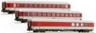 76049 LS Models Set of 3 Passenger cars of DB-AutoZug